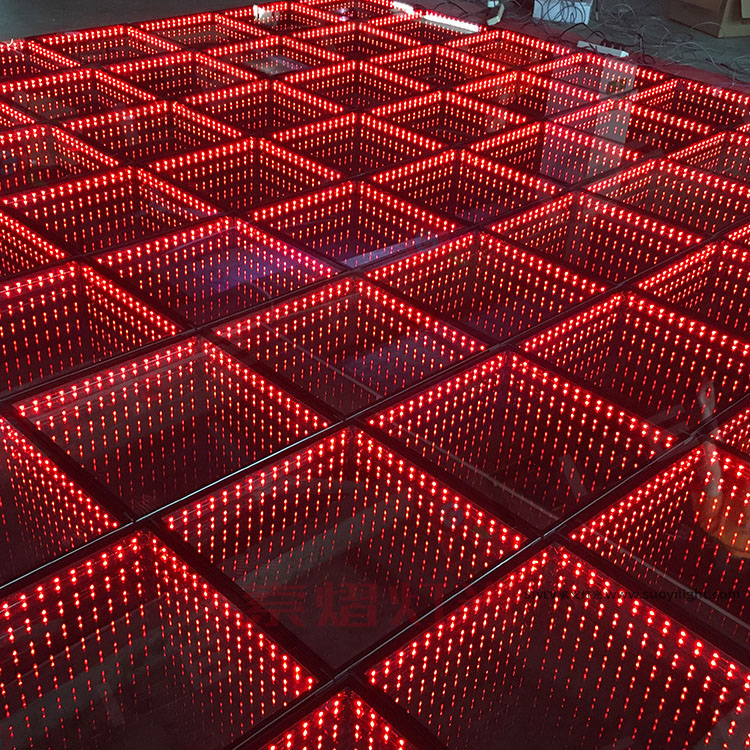 LED 深渊3D地砖
